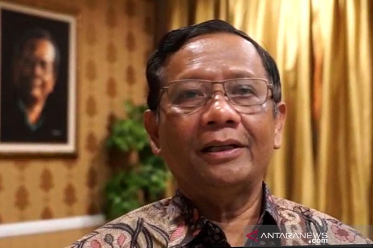 Menteri Koordinator bidang Politik, Hukum, dan Keamanan (Menko Polhukam) Mahfud MD. ANTARA/HO-Humas Kemenko Polhukam/pri.