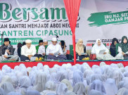 Atikoh Ganjar Gelar Doa Bersama Santri di Ponpes Cipasung Tasikmalaya