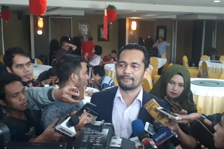 Direktur Lembaga Pemilih Indonesia (LPI) Boni Hargens. (ANTARA/Foto: Feru Lantara)