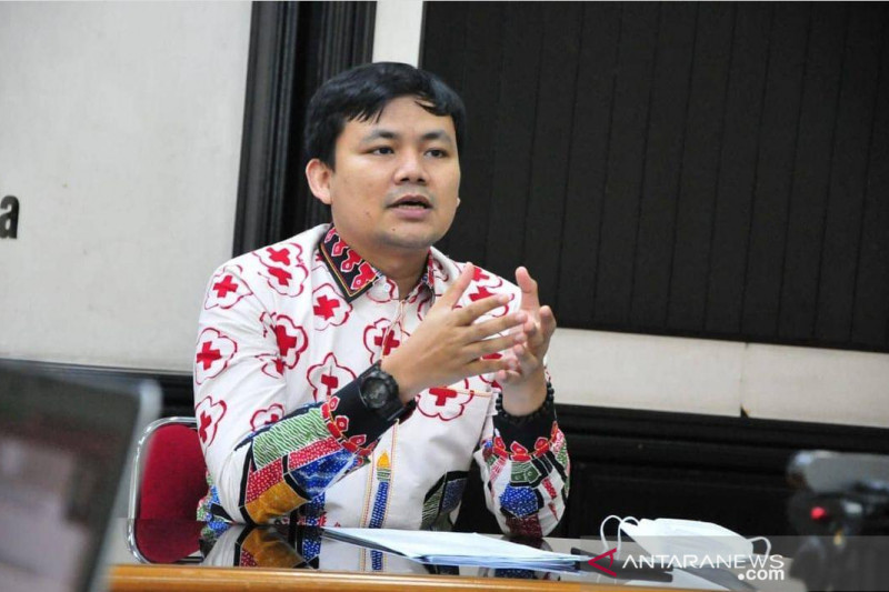Ketua Bidang Kerja Sama dan Kemitraan Palang Merah Indonesia (PMI) DKI Jakarta Arya Sandhiyudha. 