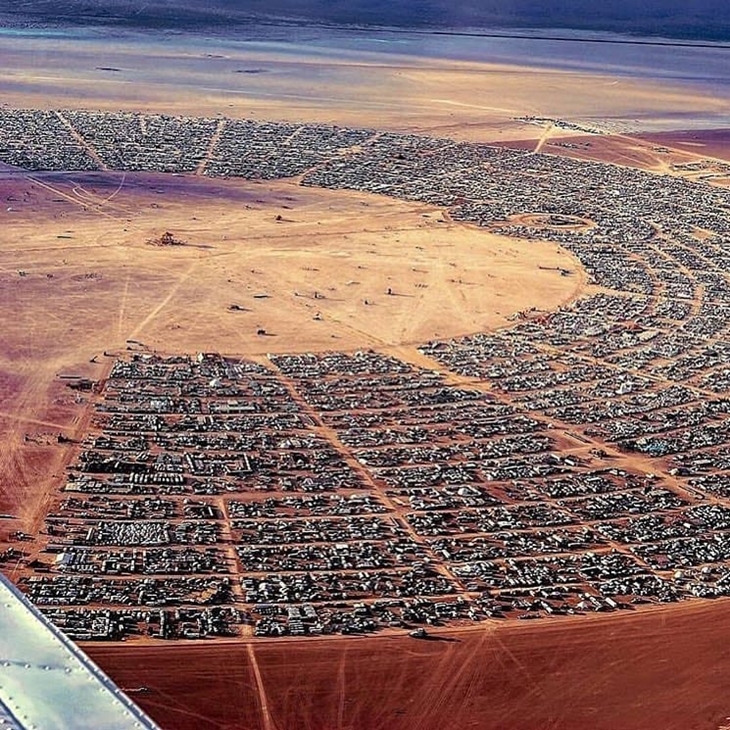 Kamp Burning Man Festival. (Foto: instagram.com/psyprogenergi)