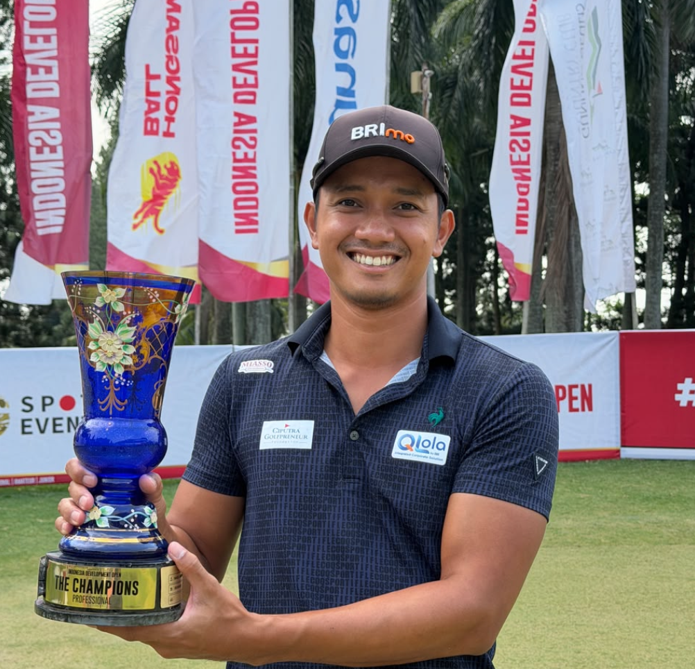 Enggan Berpuas Diri, Pegolf Indonesia Kevin Caesario Akbar Bidik Asian Tour Usai Juara Indonesia Development Open Series 3