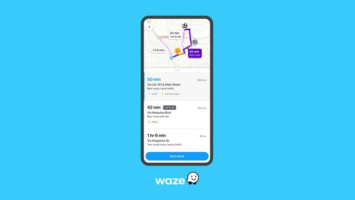 Fitur baru itu juga akan memberikan laporan kondisi lalu lintas secara real time. (Foto: XDA Developers_Waze)