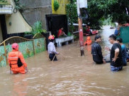 Kali Ciliwung Meluap, 4 RT di Pejaten Terendam Banjir