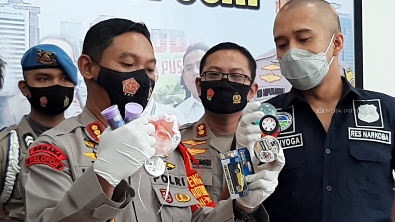Kokain Jerman Masuk Indonesia dengan Modus Paket Mainan Anak