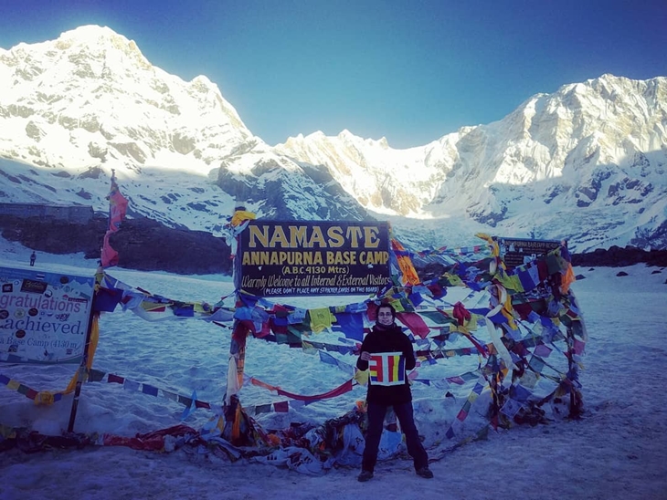  Annapurna Bace Camp. (Foto: instagram.com/harrythegypsy)