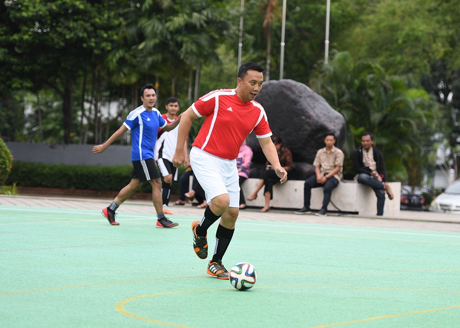 Menyambut Hari Pers Nasional, Menpora Ajak Wartawan Main Futsal 