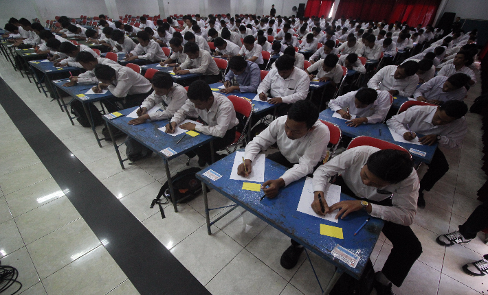 Ratusan Pelajar SMP di Perbatasan Papua Ikut Penyuluhan Wawasan Kebangsaan 