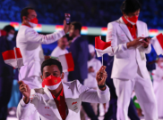 Gunakan Pakaian Adat Bali, Atlet Surfing Rio Waida Pimpin Defile Indonesia di Pembukaan Olimpiade Tokyo