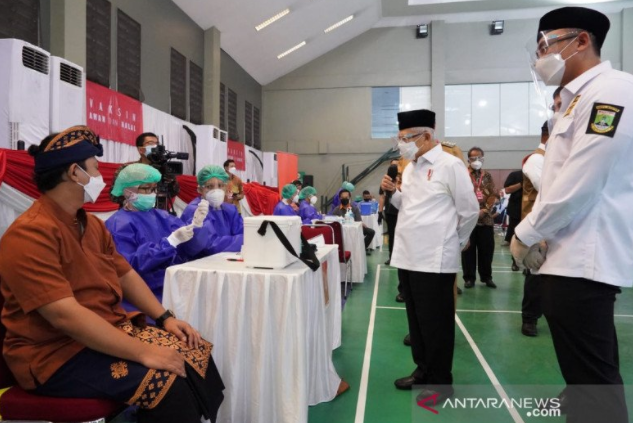 Wapres Maruf Amin Peringatkan Tracing COVID-19 Diperkuat