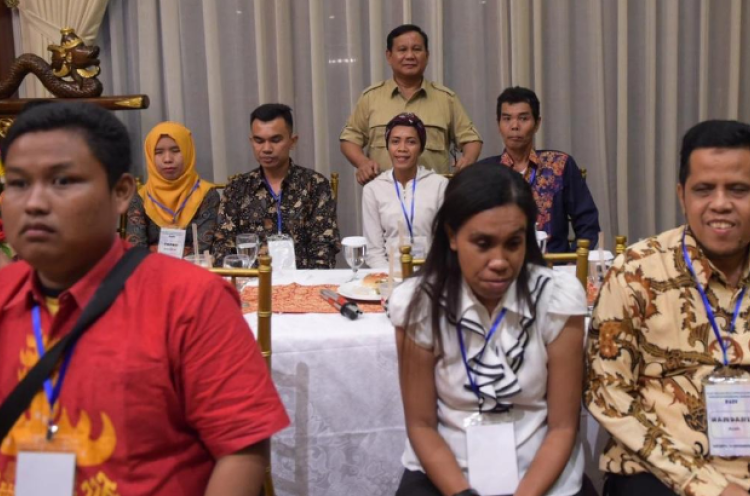 Prabowo Janji Libatkan Kaum Disabilitas dalam Membangun Negeri