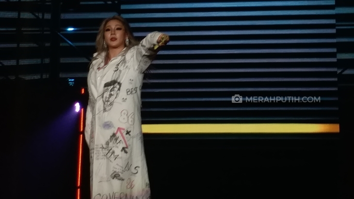 Lee Chae rin atau lebih dkenal dengan sebutan CL (Foto: MP/Avia)