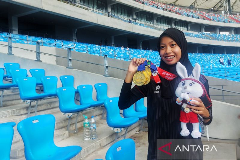 Indonesia Pastikan Hat-trick Juara Umum ASEAN Para Games 2023