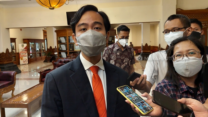  Wali Kota Solo Gibran Rakabuming Raka. (MP/Ismail)