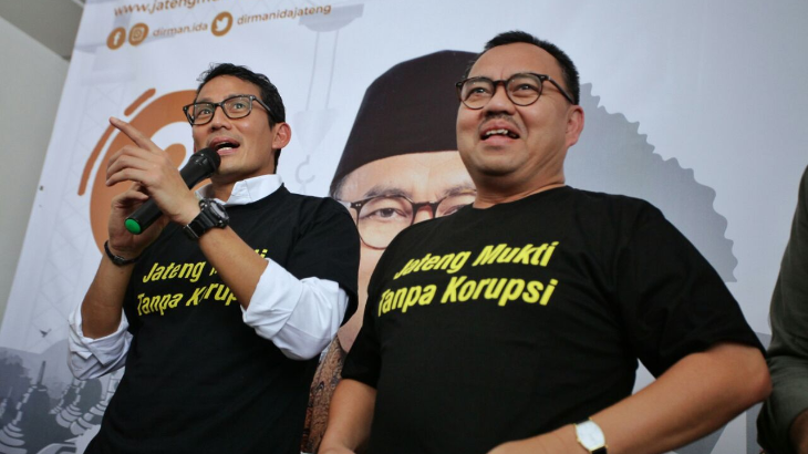 Sandiaga Uno dan Sudirman Said