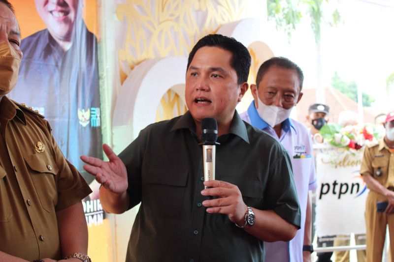Meteri BUMN Erick Thohir. (Foto: Antara)