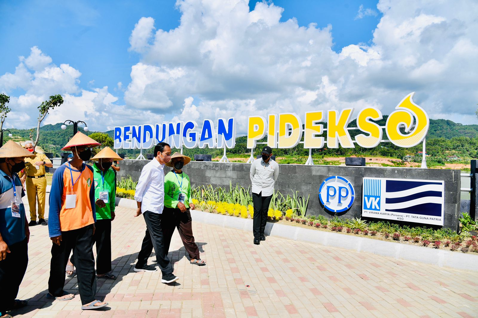 Jokowi Resmikan Waduk Pidekso, Petani Bisa Panen Tiga sampai Empat Kali