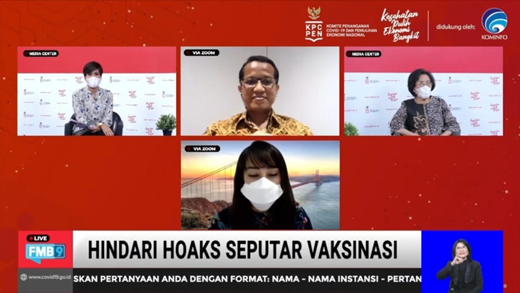 Ahli: Hoaks Rugikan Program Vaksinasi COVID-19