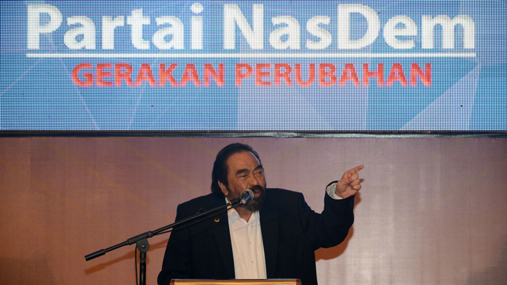 Surya Paloh Bantah Hubungannya dengan Megawati Renggang