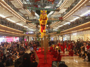Atraksi Barongsai Semarakkan Perayaan Tahun Baru Imlek 2025 di Jakarta