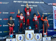 Darren Arthur Gani Si Anak Dewa Harumkan Indonesia, Cetak Sejarah Podium di IAME Asia Pattaya