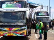 Ribuan Pengendara Ojol Ikuti Mudik Gratis GoMudik 2026 dari Terminal Pulo Gebang
