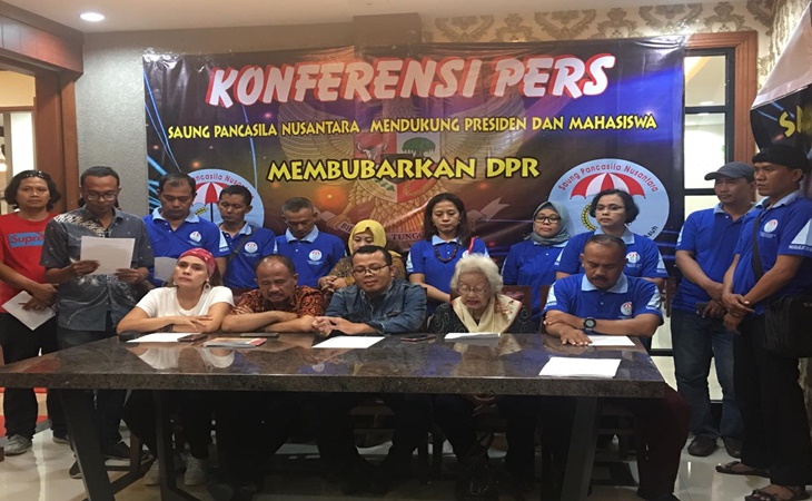 Jubir Ormas Saung Pancasila Yudhie Haryono