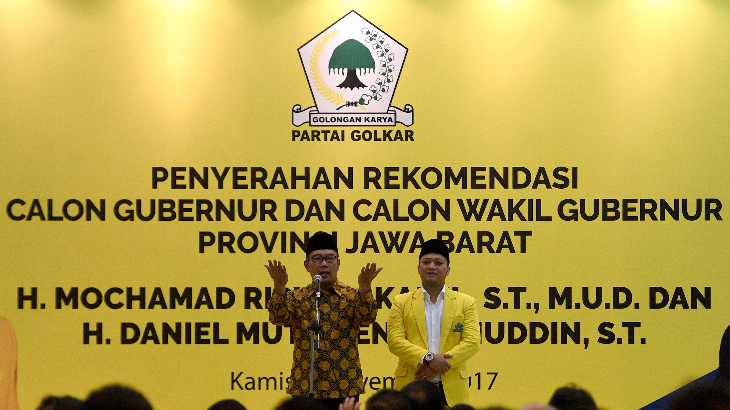 Keinginan Gabung Kang Emil Langsung Diproses Golkar