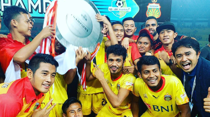 Selebrasi Juara Bhayangkara FC