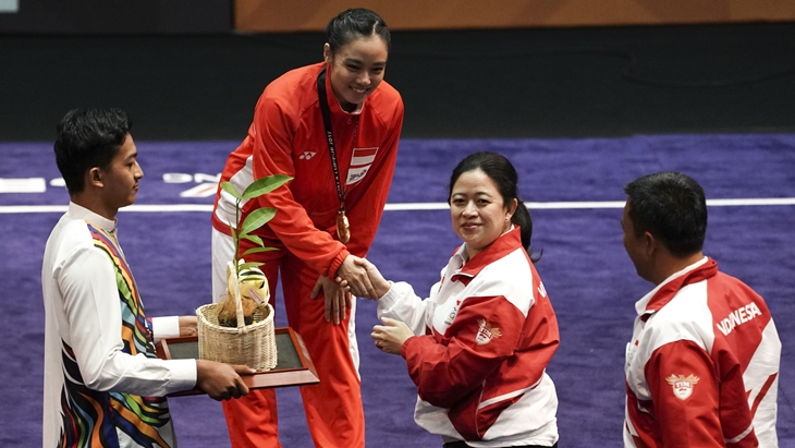 Atlet Wushu Capai Target Emas SEA Games XXIX