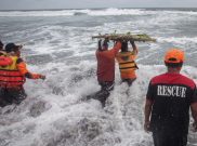Wisatawan Terseret Arus di Pantai Kuta Dievakuasi Tim SAR 