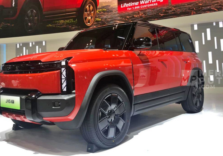 Harga Chery J6T Diungkap di GJAW 2025, Siap Perluas Segmen SUV Listrik Offroad di Indonesia