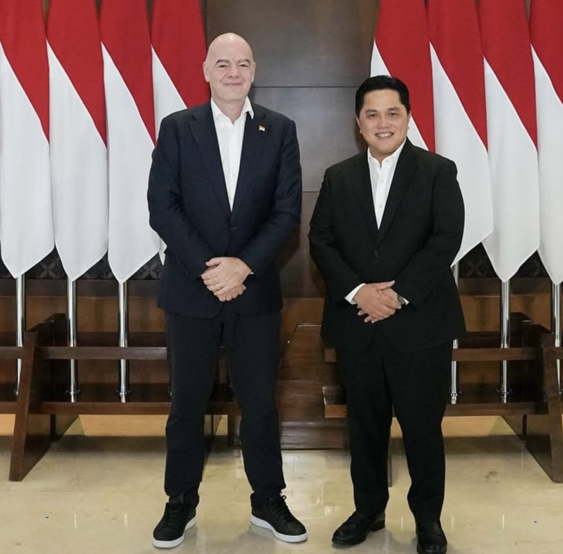 Erick Thohir Jadi Menpora, Presiden FIFA Beri Ucapan Selamat dan Sinyal Positif