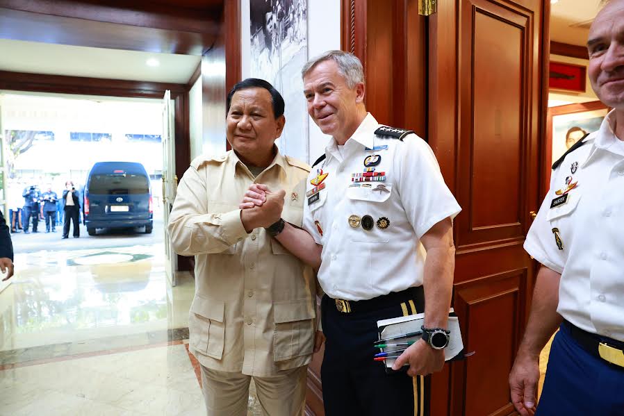 Prabowo Terima Kunjungan Komandan Koopsus AS, Bahas Perkuatan Kemitraan