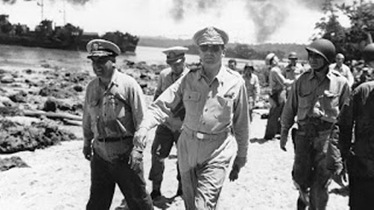 Jendral Douglas MC Artur yang memimpin tentara sekutu. (Foto/morotaiisland-morotaiisland.blogspot.com)