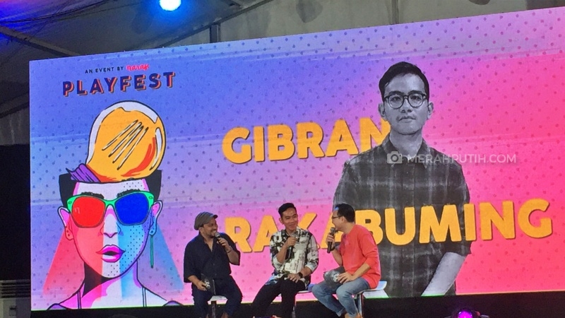 Gibran Rakabuming Playfest 2019