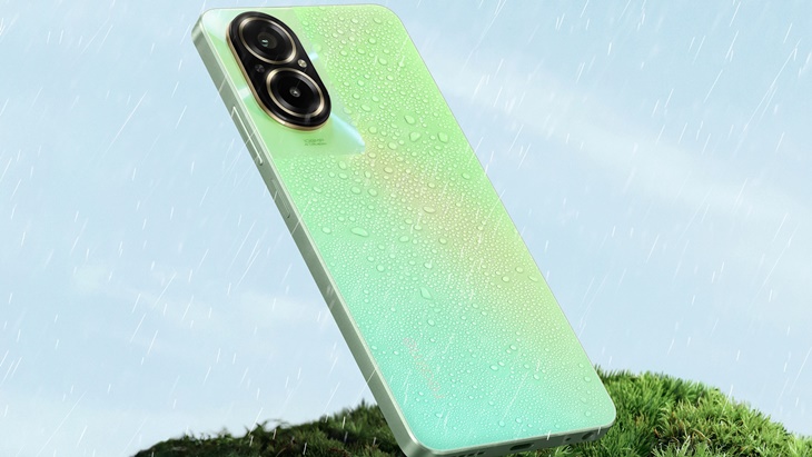 realme C67 Tahan Cipratan Air dan Debu