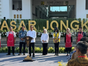 Jokowi Resmikan Pasar Jongke Solo, Program Prioritas Gibran