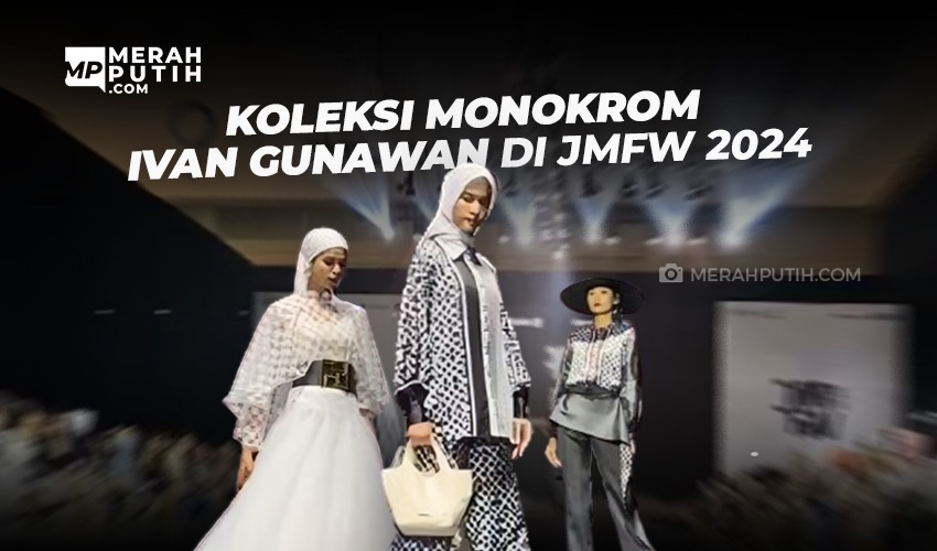 Koleksi Monokrom Ivan Gunawan Di JMFW 2023