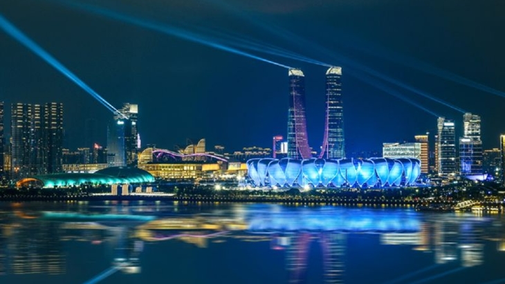 Hernanda dan Nandhira Jadi Pembawa Bendera Indonesia di Opening Ceremony Asian Games 2022