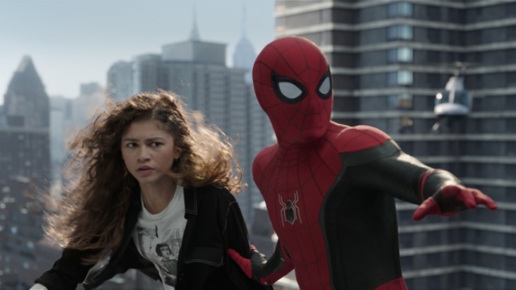 Film Spider-Man- No Way Home tampilkan ketiga aktor Spider-Man dari universe berbeda. (Foto: Marvel)