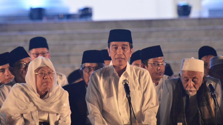 Gelar Zikir Kebangsaan, Jokowi Ajak Seluruh Bangsa Indonesia Jaga Persatuan dan Kerukunan
