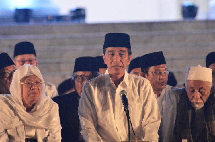 Gelar Zikir Kebangsaan, Jokowi Ajak Seluruh Bangsa Indonesia Jaga Persatuan dan Kerukunan