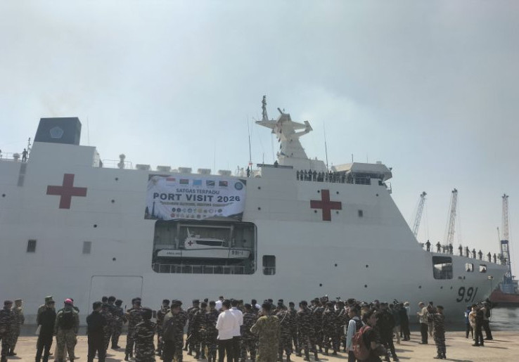 TNI Kirim  KRI dr. Wahidin Sudirohusodo-991 Gelar Operasi ke Vanauta, Fiji, Solomon dan Papua New Guinea