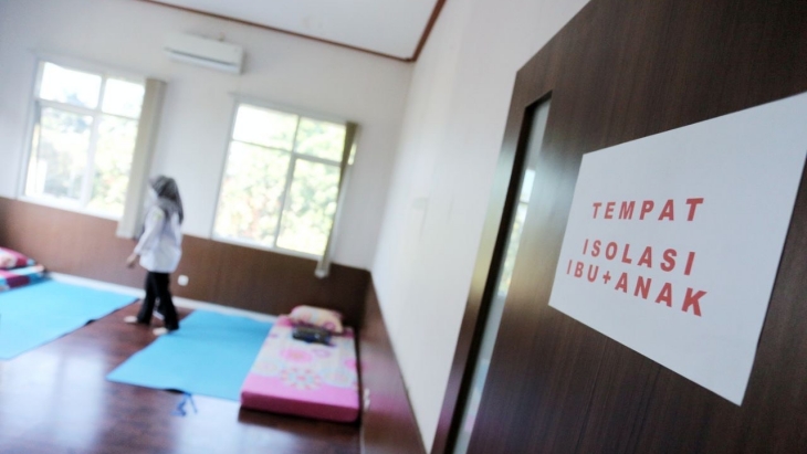 Tempat isoman di Bandung. (Foto: Humas Kota Bandung)