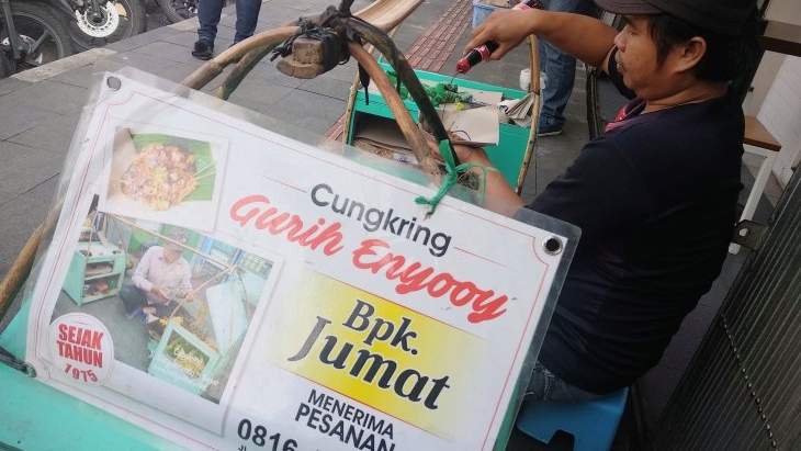 Cungkring, Makanan Langka dari Jalan Suryakencana Bogor