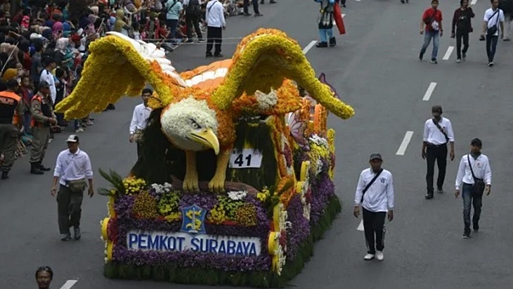 Catat! 28 Mei 2022 Surabaya Vaganza Digelar, Ada Pawai Bunga dan Budaya