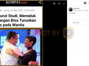 [HOAKS atau FAKTA]: Foto Mirip Anies Berjudul Memeluk Pasangan Bisa Turunkan Stres