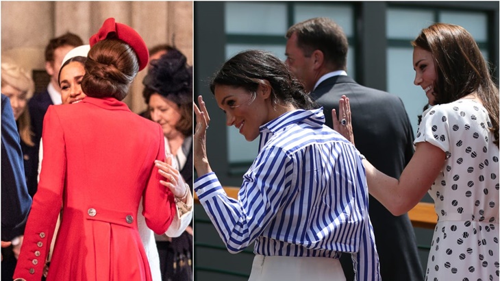 Disebut Tidak Akur, Berikut Momen Manis Kebersamaan Kate Middleton dan Meghan Markle