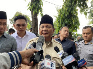 Prabowo Enggan Berkomentar soal Pertemuan dengan Jokowi